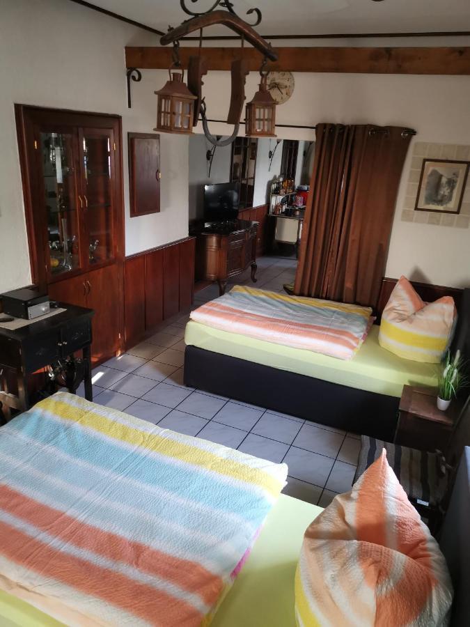 Ferienwohnung Villa Del Viola Leonardo Apartment 하임스베르크 외부 사진