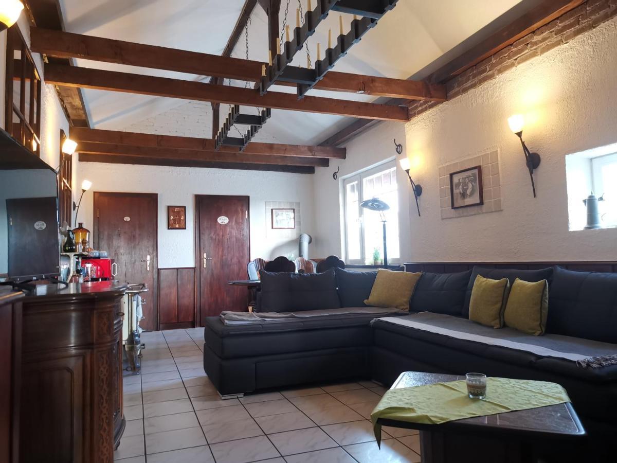 Ferienwohnung Villa Del Viola Leonardo Apartment 하임스베르크 외부 사진