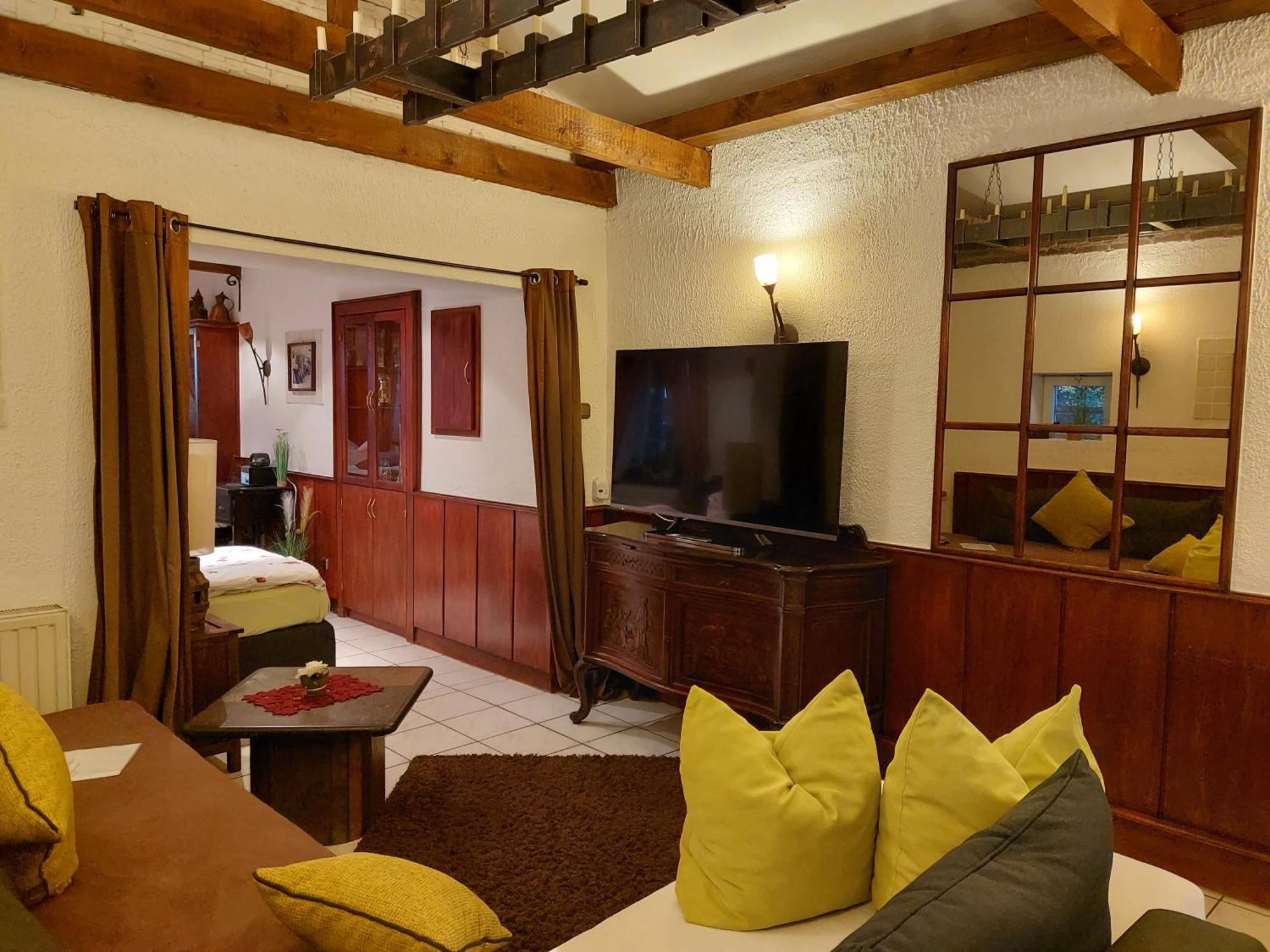 Ferienwohnung Villa Del Viola Leonardo Apartment 하임스베르크 외부 사진