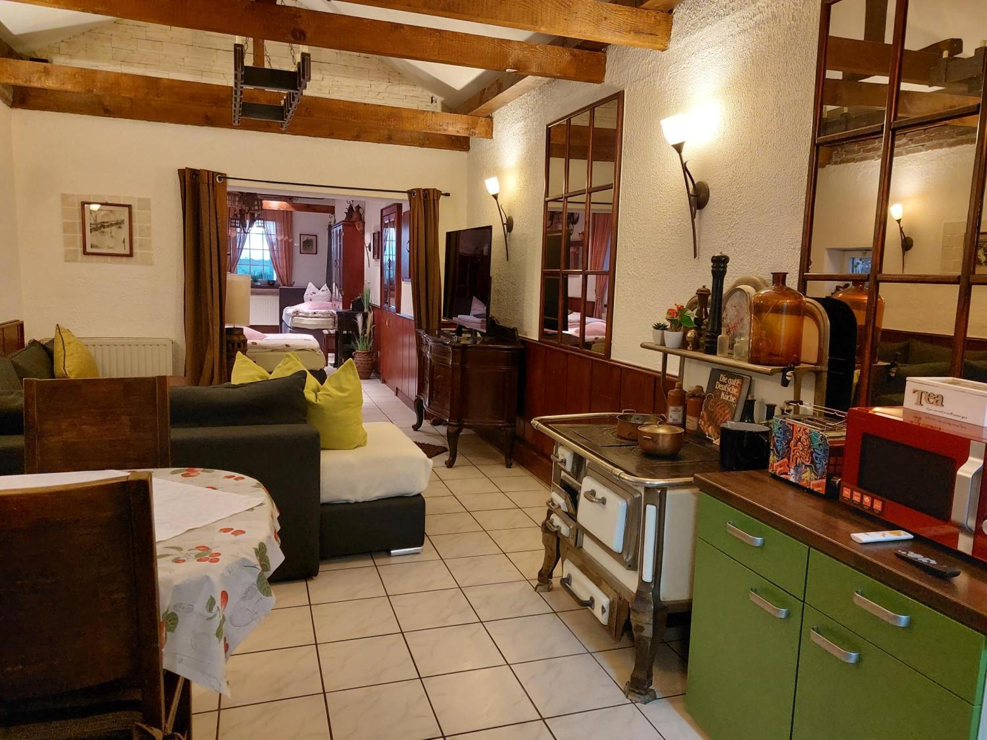 Ferienwohnung Villa Del Viola Leonardo Apartment 하임스베르크 외부 사진